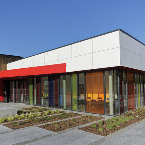 batiment centre socio culturel architecte